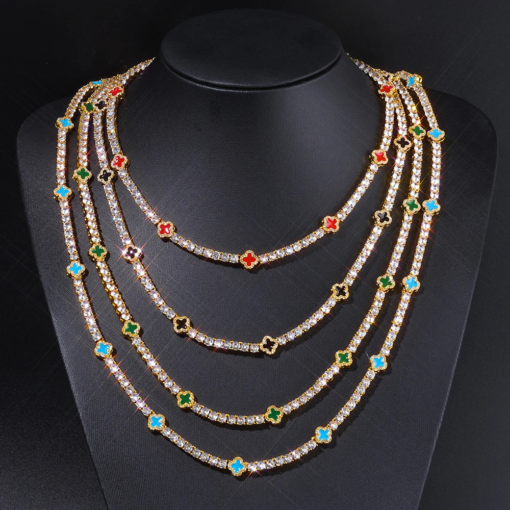 CLOVER CHAOS NECKLACES