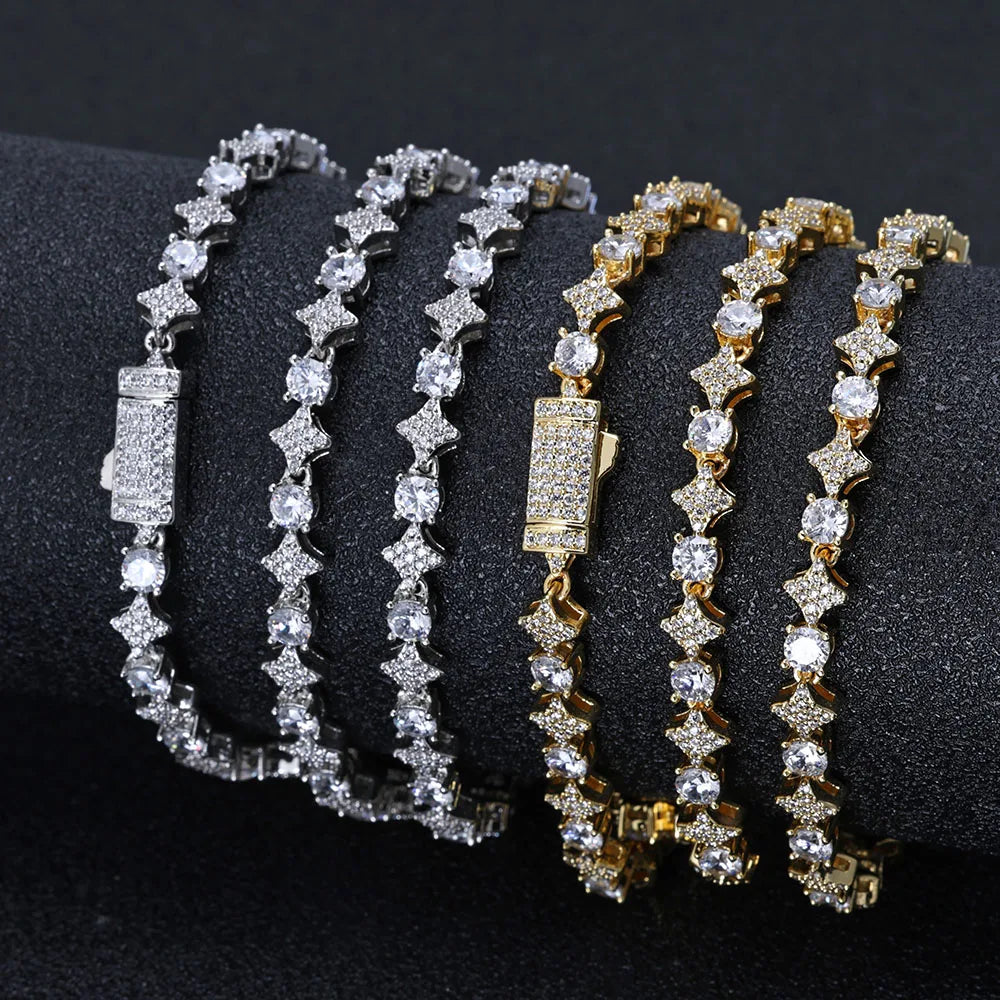6MM - SPARKLING BRACELET SILVER